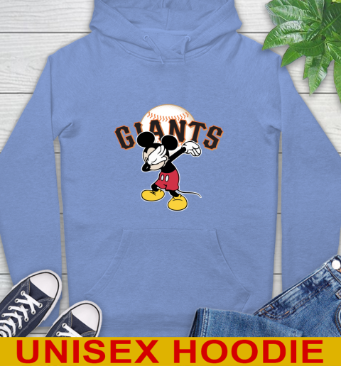 San Francisco Giants MLB Baseball Dabbing Mickey Disney Sports Hoodie 11