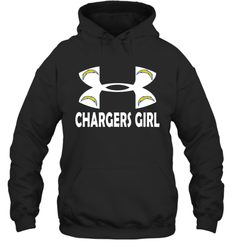NFL Los Angeles Chargers Girl Under Armour Football Sports 1kUjO1OtIn6 hoodie 23 95 151514 front black