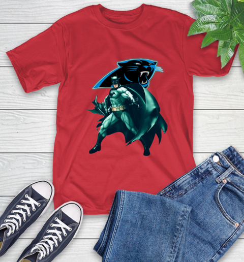 Carolina panthers batman shirt hot sale