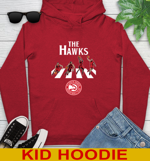 NBA Basketball Atlanta Hawks The Beatles Rock Band Shirt Youth Hoodie 11