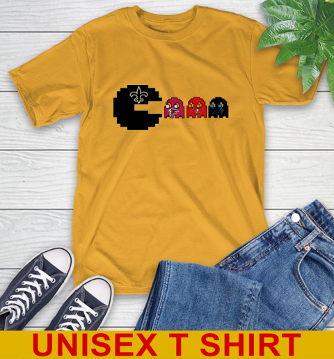 New Orleans Saints NFL Football Pac Man Champion T-Shirt 3