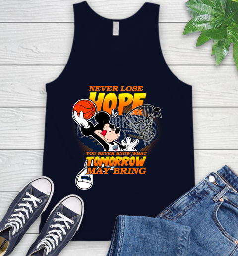 New Orleans Pelicans NBA Basketball Mickey Disney Never Lose Hope Tank Top 2