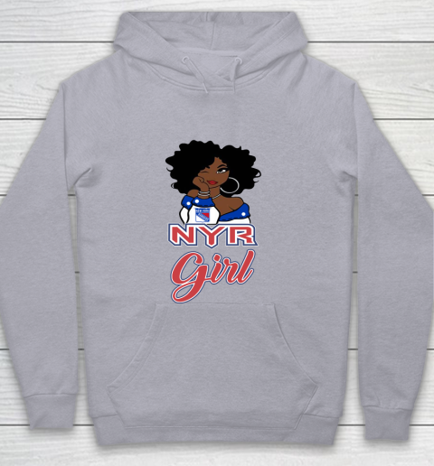 New York Rangers Girl NHL Youth Hoodie 5