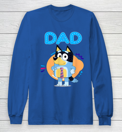 Family Blueys Love Dad Love Mom Blueys Love Mom Long Sleeve T-Shirt 6