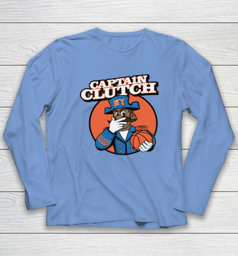Jalen Brunson Captain Clutch Long Sleeve T-Shirt 6