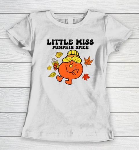 Little Miss Pumpkin Spice Cute Fall Pumpkin Thanksgiving Women's T-Shirt