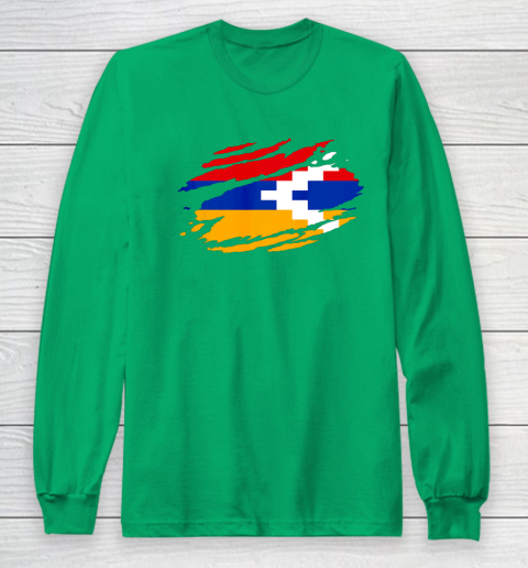 Artsakh Flag Proud Artsakh Support Artsakh Strong Armenia Long Sleeve T-Shirt 5 Artsakh Flag Proud Artsakh Support Artsakh Strong Armenia Long Sleeve T-Shirt - Image 5