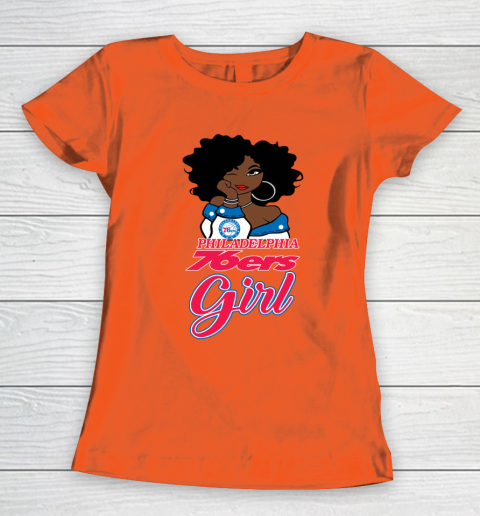 Philadelphia 76ers Girl NBA Women's T-Shirt 5