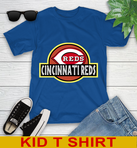 MLB Cincinnati Reds Jurassic Park Dinosaur Movie Baseball Sports 109