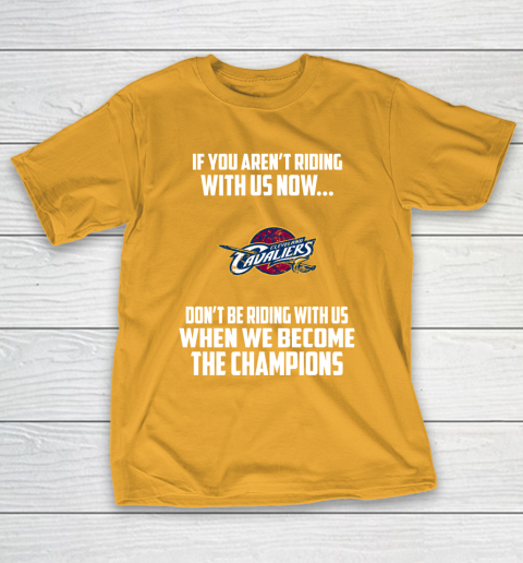 NBA Cleveland Cavaliers Basketball We Become The Champions T-Shirt 2