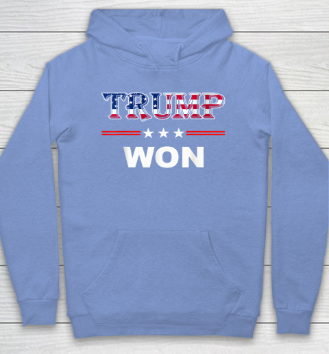 Trump Won T Shirt 4th of July American Flag Hoodie 8