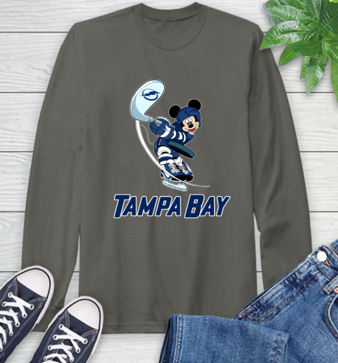 NHL Hockey Tampa Bay Lightning Cheerful Mickey Mouse Shirt Long Sleeve T-Shirt 10 NHL Hockey Tampa Bay Lightning Cheerful Mickey Mouse Shirt Long Sleeve T-Shirt - Image 10