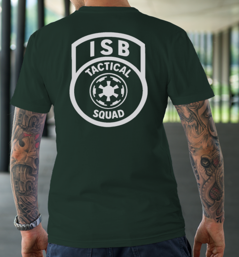Tactical ISB Squad (print on front and back) T-Shirt 11