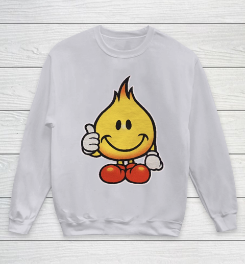 World Industries Flame Boy Hook Ups Skate Hookups Hook Ups 90 s Vintage Youth Sweatshirt Tee For Sports