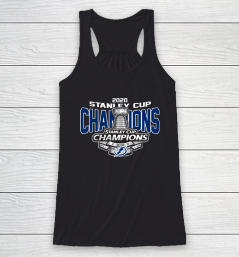 2020 Stanley Cup Champions NHL Tampa Bay Lightning Racerback Tank