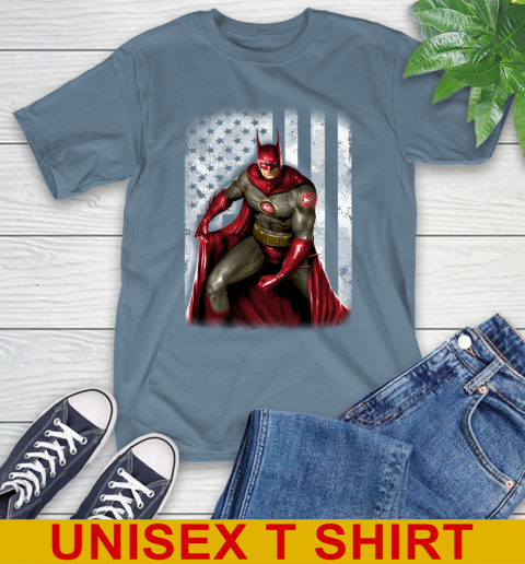 Atlanta Hawks NBA Basketball Batman DC American Flag Shirt T-Shirt 8