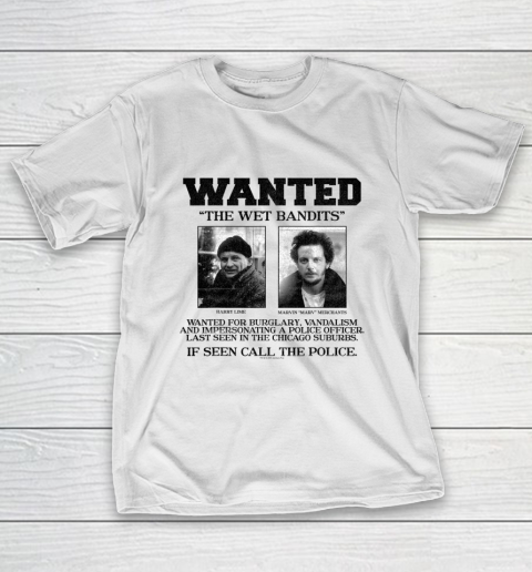 Home Alone Wanted The Wet Bandits T-Shirt