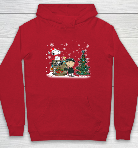 NFL Philadelphia Eagles Snoopy Charlie Brown Christmas Football Super Bowl Hoodie 6