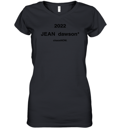 2022 Jean Dawson Chaosnow Women's V-Neck T-Shirt