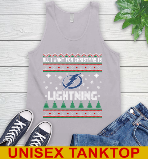 Tampa Bay Lightning NHL Hockey All I Want For Christmas Is My Team Sports 69