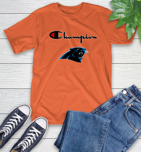 NFL Football Carolina Panthers Champion Shirt T-Shirt 3