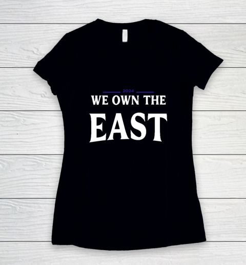 We Own The East 2024 Women's V-Neck T-Shirt