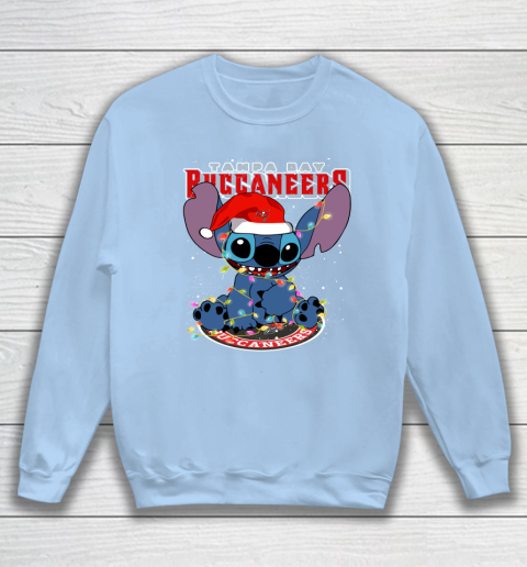 Tampa Bay Buccaneers NFL Football noel stitch Christmas Sweatshirt 4