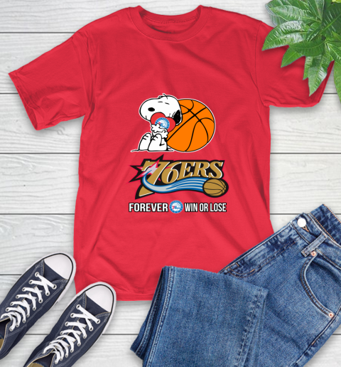 NBA The Peanuts Movie Snoopy Forever Win Or Lose Basketball Philadelphia 76ers_000 10