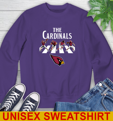 NFL Football Arizona Cardinals The Beatles Rock Band Shirt Sweatshirt 4