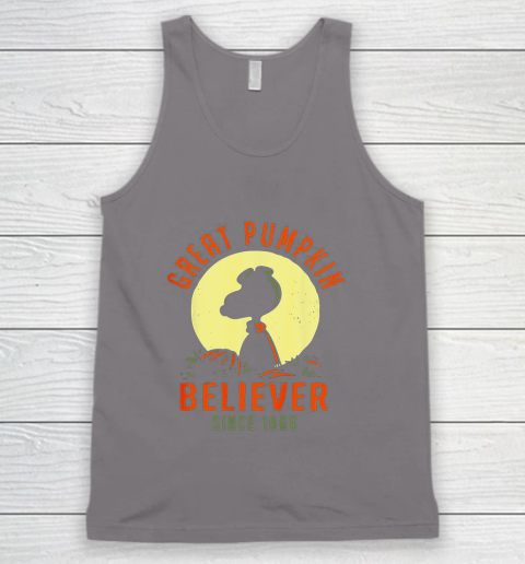 Peanuts Great Pumpkin believer since 1966 Halloween Tank Top 6