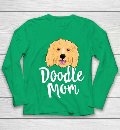 Dog Mom Shirt Doodle Mom T Shirt Women Goldendoodle Dog Puppy Mother Youth Long Sleeve 4