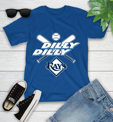 MLB Tampa Bay Rays Dilly Dilly Baseball Sports Youth T-Shirt 9
