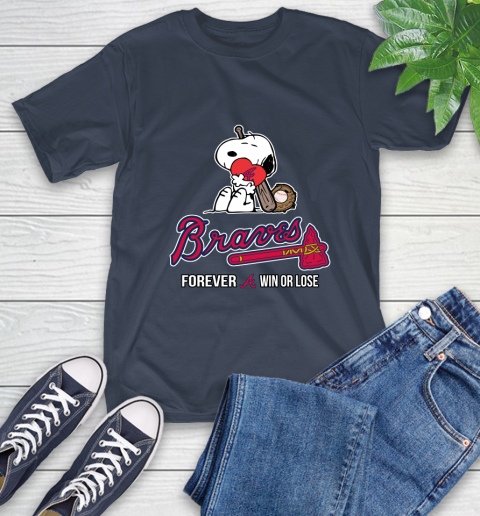 MLB The Peanuts Movie Snoopy Forever Win Or Lose Baseball Atlanta Braves 4