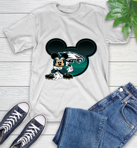 NFL Philadelphia Eagles Mickey Mouse Disney Football T Shirt T-Shirt