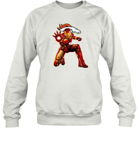 NFL Iron Man Denver Broncos Youth Hoodie - Rookbrand