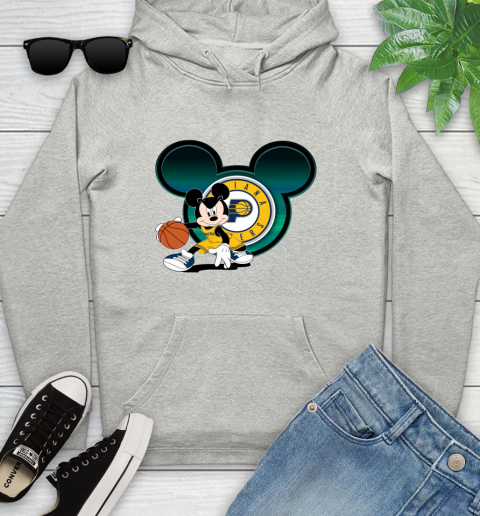 NBA Indiana Pacers Mickey Mouse Disney Basketball Youth Hoodie
