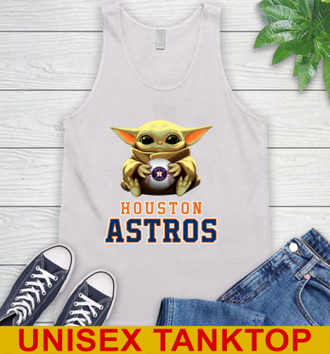 MLB Baseball Houston Astros Star Wars Baby Yoda Shirt 70