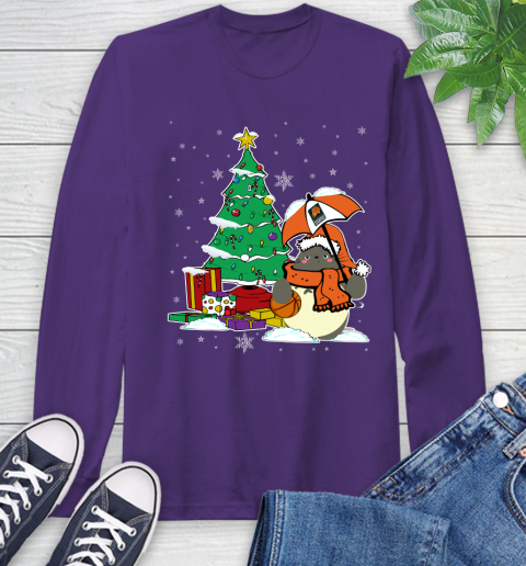 Phoenix Suns NBA Basketball Cute Tonari No Totoro Christmas Sports Long Sleeve T-Shirt 5