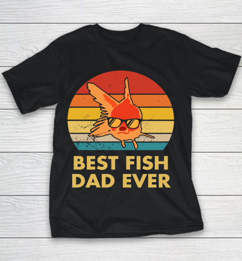Best Fish Dad Ever 4th Of July Youth T-Shirt