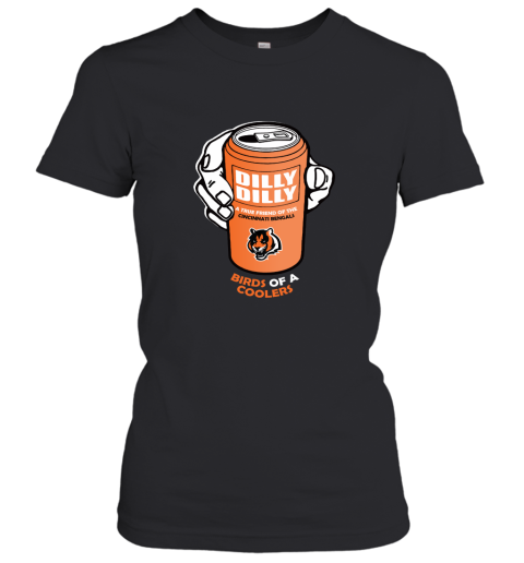 Bud Light Dilly Dilly! Cincinnati Bengals Birds Of A Cooler Women's T-Shirt