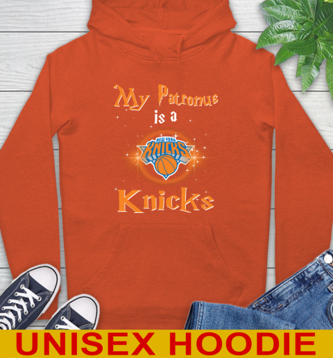 Orange hotsell knicks hoodie