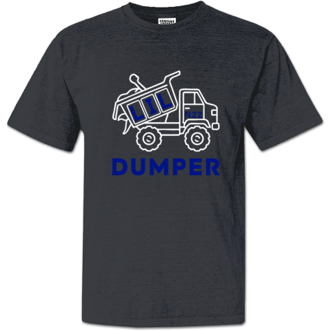 Lil Dumper Truck N22 Premium Dyed Heavyweight T-Shirt