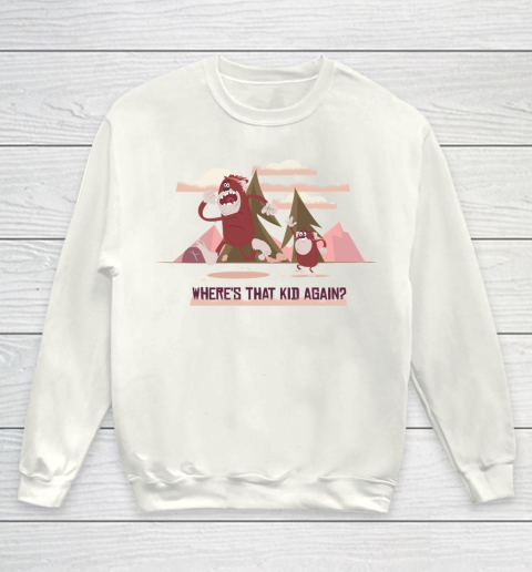 Mother's Day Funny Gift Ideas Apparel  FUNNY BIGFOOT MOM T Shirt Youth Sweatshirt