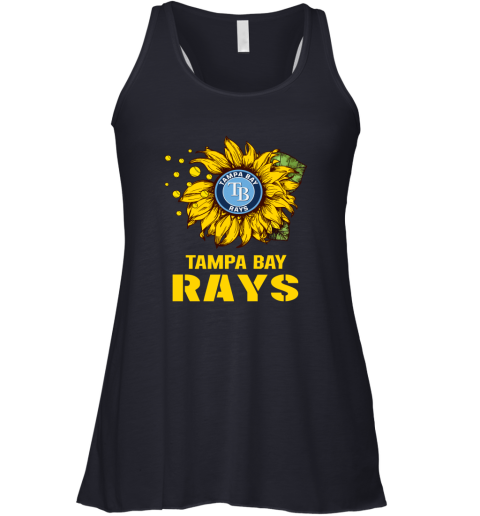Tampa Bay Rays Sunflower Mlb Baseball Racerback Tank