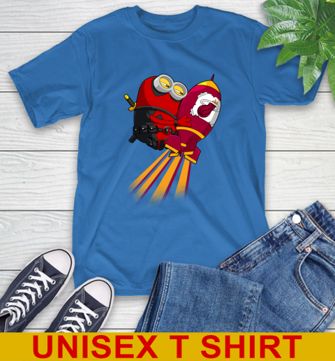NBA Basketball Miami Heat Deadpool Minion Marvel Shirt T-Shirt 11