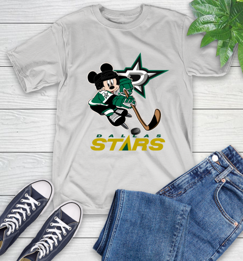NHL Dallas Stars Mickey Mouse Disney Hockey T Shirt T-Shirt