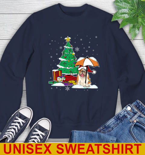Bulldog Christmas Dog Lovers Shirts 26