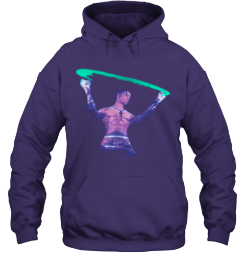 purple travis scott hoodie