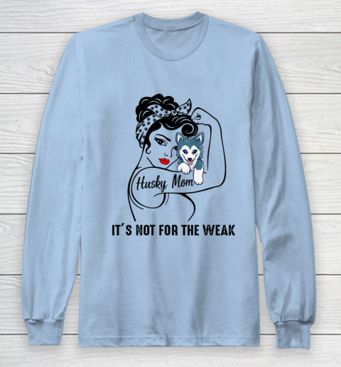 Dog Mom Shirt Siberian Husky Mom T Shirt Funny Dog Lover Gift Mothers Long Sleeve T Shirt Tee For Sports