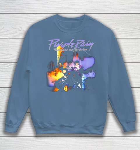 Prince purple hot sale rain sweatshirt